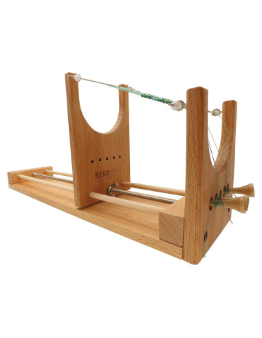 Telar de Cuentas The Beadsmith RV-LOOM2 Ajustable Madera