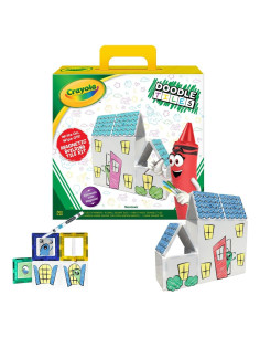 Set de Bloques Magnéticos Crayola Doodle 24 Piezas para Niños