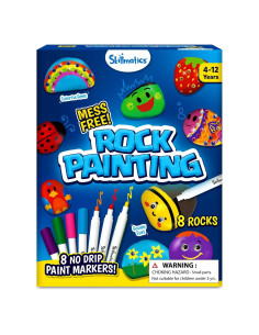 Kit de Pintura de Rocas Skillmatics - Actividad Creativa para Niños