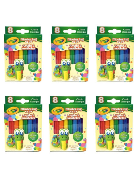 Arcilla para Modelar Crayola 136 g 8 Colores Básicos Arcilla para Modelar Crayola 136 g 8 Colores Básicos