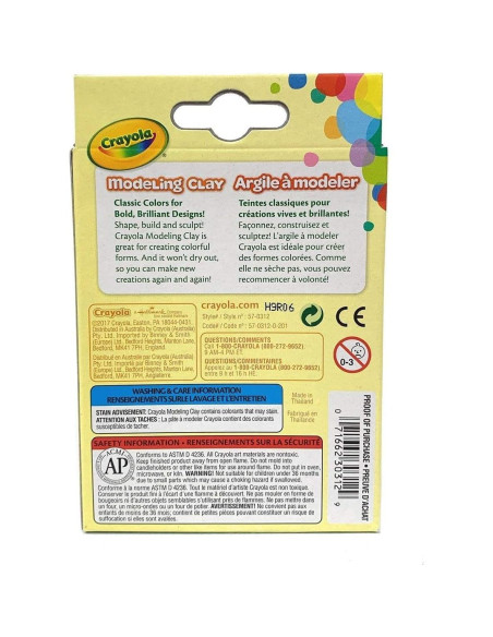 Arcilla para Modelar Crayola 136 g 8 Colores Básicos Arcilla para Modelar Crayola 136 g 8 Colores Básicos
