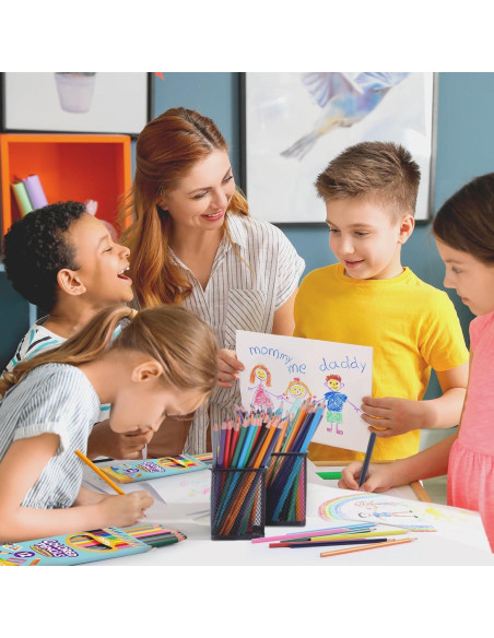 Paquete de 480 Lápices de Colores Toidgy para Niños y Adultos Paquete de 480 Lápices de Colores Toidgy para Niños y Adultos