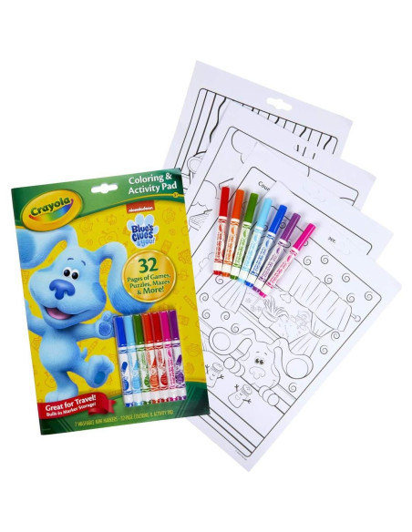 Crayola Pistas de Azul Set de Colorear y Actividades Crayola Pistas de Azul Set de Colorear y Actividades
