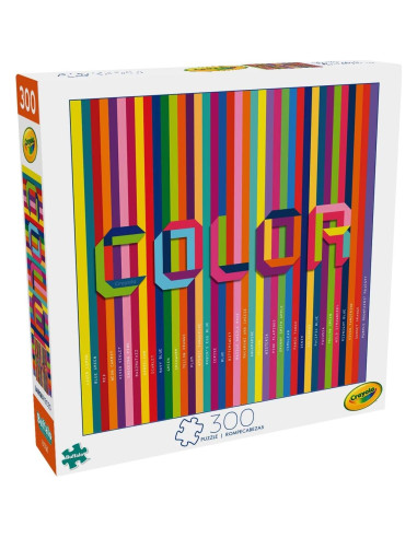 Rompecabezas 300 Piezas Grandes Buffalo Games Crayola Colorido
