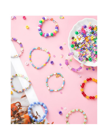 Kit de Fabricación de Pulseras Taybonds - 24 Colores de Cuentas