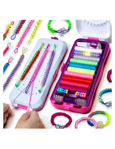Kit de Pulseras de Amistad Pretty Me - Manualidades para Niñas