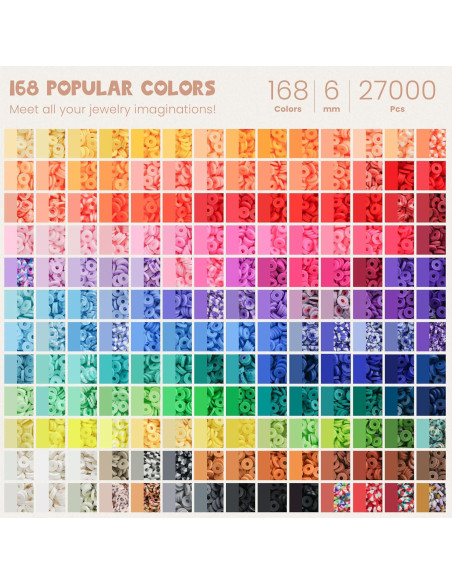 Kit de Fabricación de Pulseras Gionlion 30,000 Piezas 168 Colores Kit de Fabricación de Pulseras Gionlion 30,000 Piezas 168 Colores