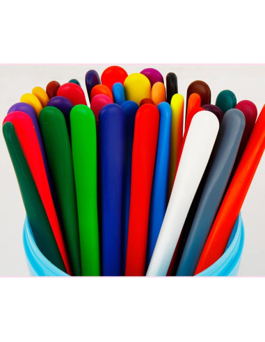 Crayones Triangulares Fengirl - 36 Colores Lavables para Niños