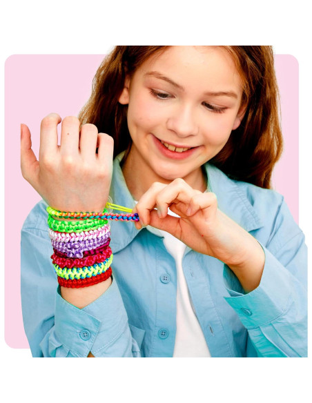 Kit de Pulseras de Amistad Pretty Me - Manualidades para Niñas Kit de Pulseras de Amistad Pretty Me - Manualidades para Niñas