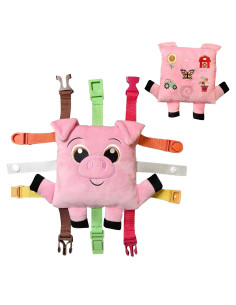 Buckle Toys Cerdo Boink Juguete Sensorial para Niños