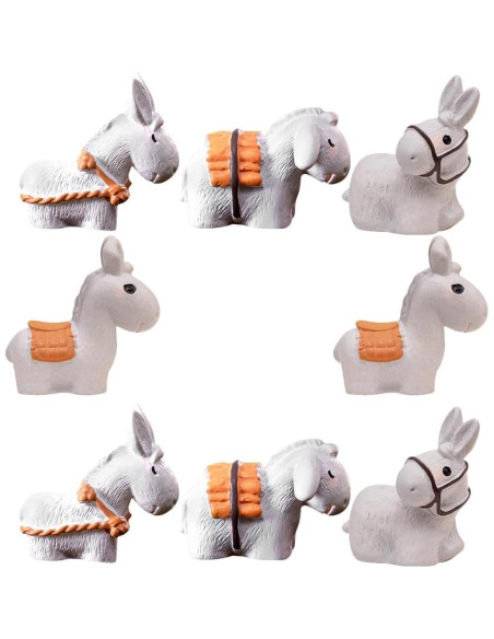 Figuras Miniatura de Burros LUOZZY - 40 Piezas Resina para DIY Figuras Miniatura de Burros LUOZZY - 40 Piezas Resina para DIY