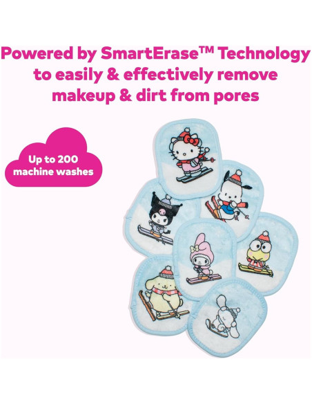 MakeUp Eraser Hello Kitty 7 Días Desmaquillante Reutilizable MakeUp Eraser Hello Kitty 7 Días Desmaquillante Reutilizable