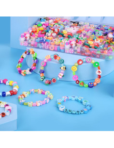 Kit de Pulseras de Cuentas BBita 1000PCS 24 Estilos Diversos 2