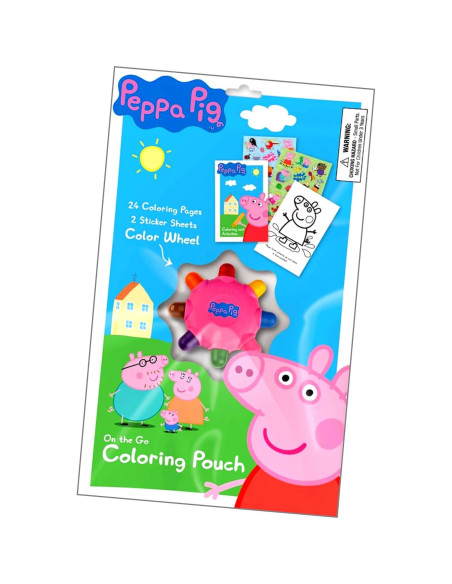 Set de Actividades Peppa Pig - Libros y Stickers para Colorear Set de Actividades Peppa Pig - Libros y Stickers para Colorear