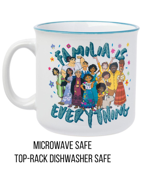 Taza Cerámica Glitter Disney Encanto 0.58 kg 20 oz Taza Cerámica Glitter Disney Encanto 0.58 kg 20 oz