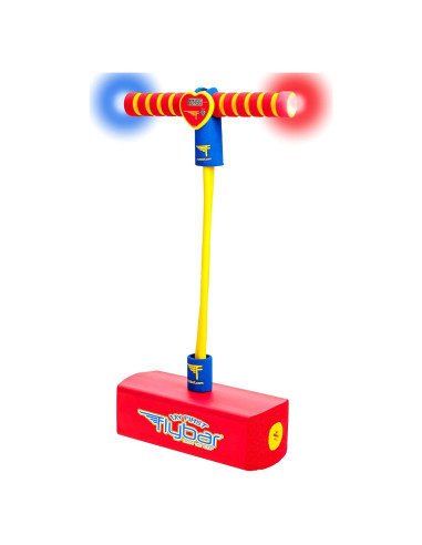 Pogo Stick Flybar Mi Primer Jumper Espuma Rojo LED