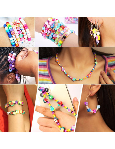 Kit de Pulseras de Cuentas BBita 1000PCS 24 Estilos Diversos