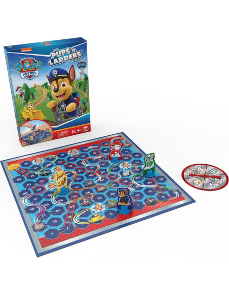 Juego de Pups N Ladders PAW Patrol Spin Master, 2-4 Jugadores Juego de Pups N Ladders PAW Patrol Spin Master, 2-4 Jugadores