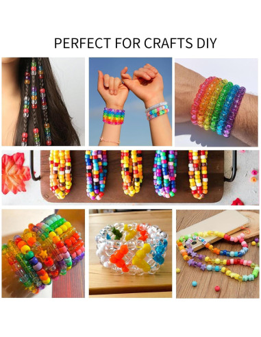 Kit de Fabricación de Pulseras Sistenia 3500 Piezas 96 Colores