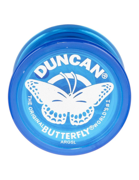 Yo-Yo Duncan Butterfly Azul para Principiantes con Eje de Acero Yo-Yo Duncan Butterfly Azul para Principiantes con Eje de Acero