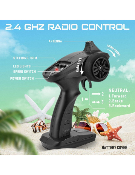 Barco RC ALPHAREV R308 32 KPH Control Remoto Piscina Barco RC ALPHAREV R308 32 KPH Control Remoto Piscina