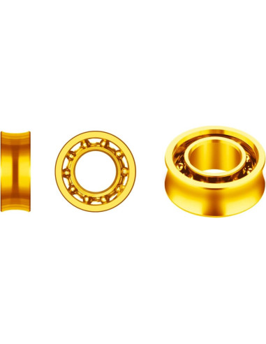 Rodamientos de Yoyo MAGICYOYO R188K 6 Piezas Baño de Oro