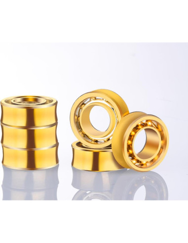 Rodamientos de Yoyo MAGICYOYO R188K 6 Piezas Baño de Oro