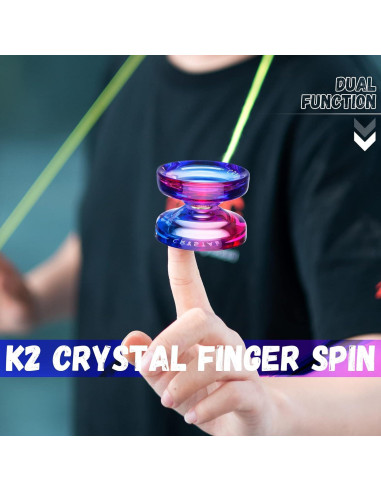 Yoyo MAGICYOYO K2 Paquete de 2 para Niños Principiantes