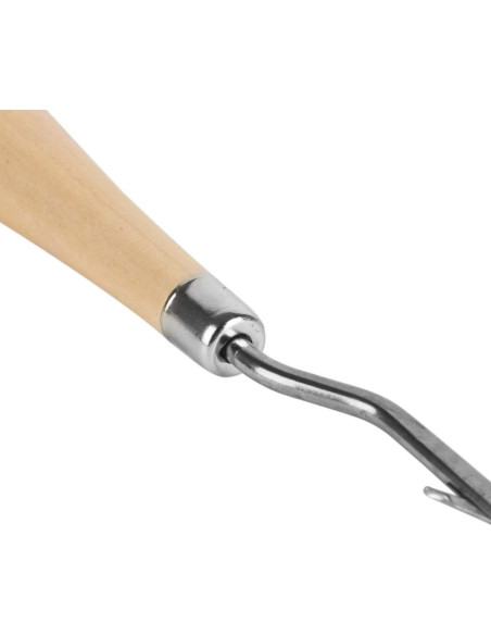 2 Agujas de Ganchillo de Madera 16 cm para Alfombras CLHJINRUOLIU 2 Agujas de Ganchillo de Madera 16 cm para Alfombras CLHJINRUOLIU