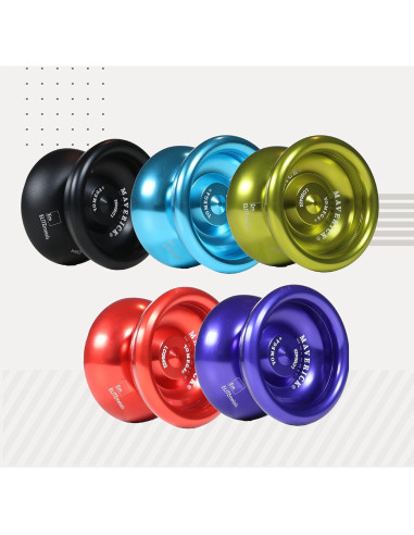 Yo-yo Yomega Maverick de aluminio para niños + 2 cuerdas