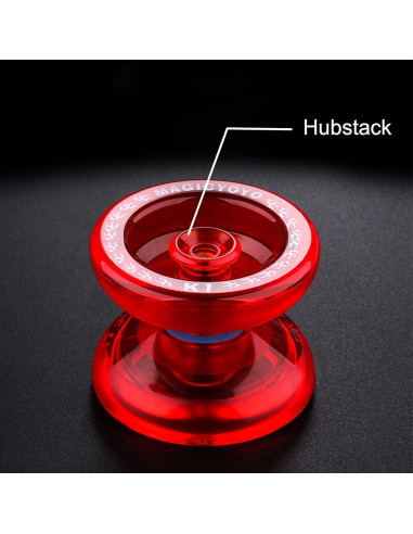 Yoyo MAGICYOYO K1 Rojo para Niños y Principiantes