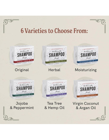 Champú Sólido Natural J.R. LIGGETT'S 99.22 g - Aceite de Árbol de Té