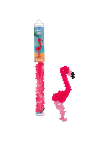 Set de Bloques Plus-Plus 3D Flamingo 70 Piezas Juguete STEM Set de Bloques Plus-Plus 3D Flamingo 70 Piezas Juguete STEM