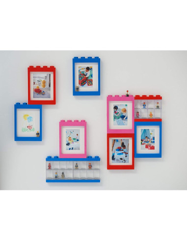 Estuche de Exhibición LEGO Room Copenhagen 8 Stud Gris