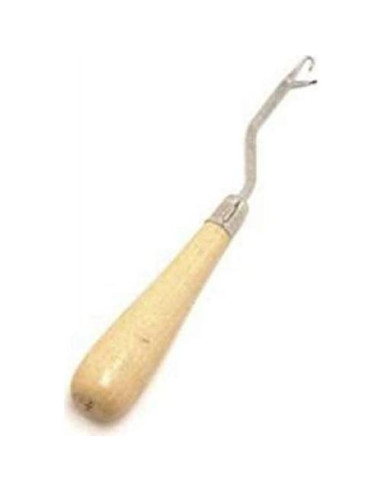 Gancho de Latch Curvo Susan Bates 15.88 cm Mango de Madera