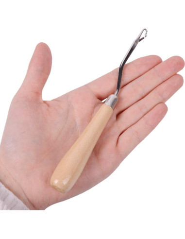 Juego de Agujas de Ganchillo Latch Hook 5 Tamaños Yantaisiyu