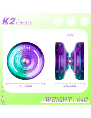 Yoyo MagicYoyo K2 Responsivo para Niños + Accesorios