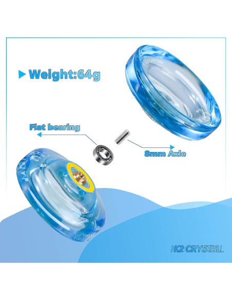 MagicYoyo K2 Paquete 2 Yoyos Responsivos para Niños MagicYoyo K2 Paquete 2 Yoyos Responsivos para Niños