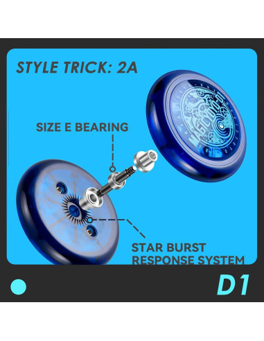 Yo-Yo D1 Looping MAGICYOYO para Niños Principiantes