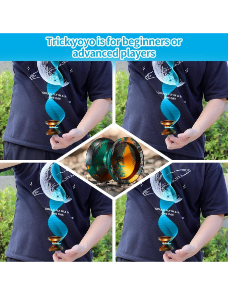 Yoyo WATIEOBOO R8 Profesional con Accesorios y Cuerdas Yoyo WATIEOBOO R8 Profesional con Accesorios y Cuerdas