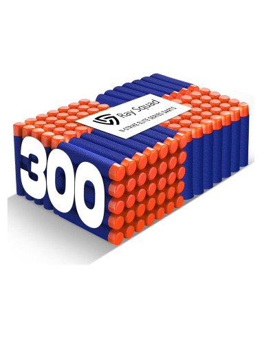 Dardos Nerf Ray Squad 300 CT Azules Compatibles Elite