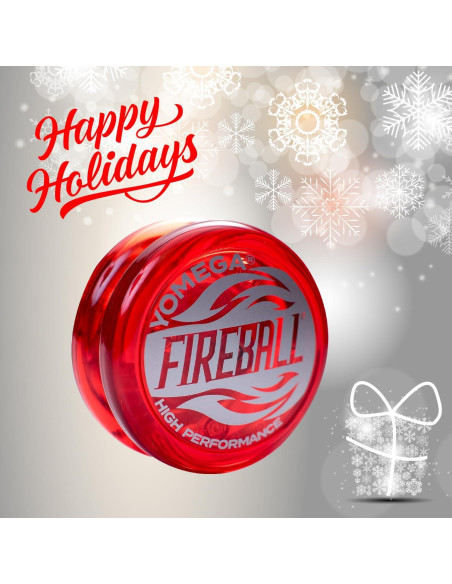 Yoyo Yomega Fireball Rojo Transaxle para Trucos Avanzados Yoyo Yomega Fireball Rojo Transaxle para Trucos Avanzados