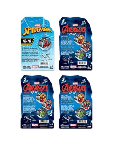 Yo-Yo Marvel JA-RU Superhéroes 10 cm para Niños