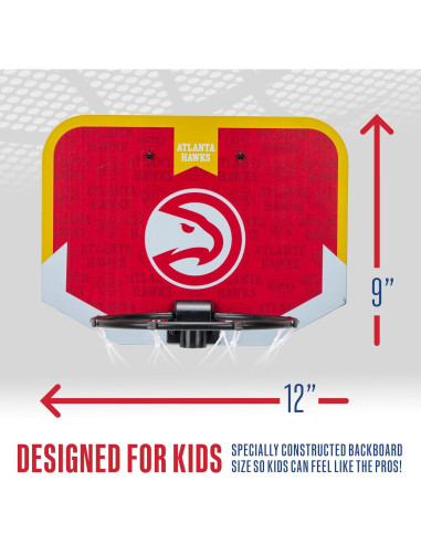 Aro de Baloncesto Mini Franklin Sports NBA Atlanta Hawks