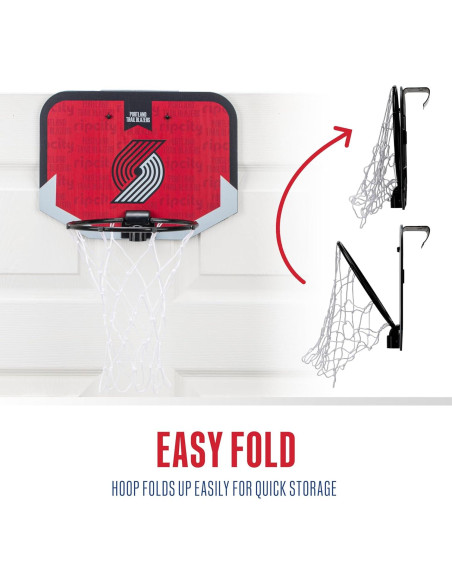 Aro de Baloncesto Mini Franklin Sports NBA Portland Trail Blazers Aro de Baloncesto Mini Franklin Sports NBA Portland Trail Blazers