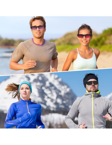 TOODOO 4 Pares Gafas de Sol Polarizadas UV para Hombres