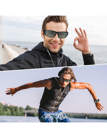TOODOO 4 Pares Gafas de Sol Polarizadas UV para Hombres TOODOO 4 Pares Gafas de Sol Polarizadas UV para Hombres