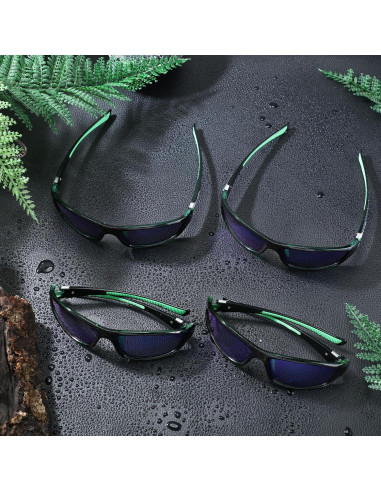 TOODOO 4 Pares Gafas de Sol Polarizadas UV para Hombres
