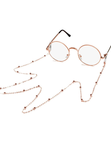 Cadena para Gafas ZOORON 64-77 cm Perlas Premium Dama Cadena para Gafas ZOORON 64-77 cm Perlas Premium Dama