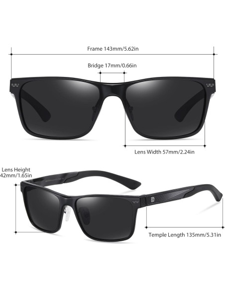 Gafas de sol DUCO 8207 polarizadas UV400 para hombres Gafas de sol DUCO 8207 polarizadas UV400 para hombres